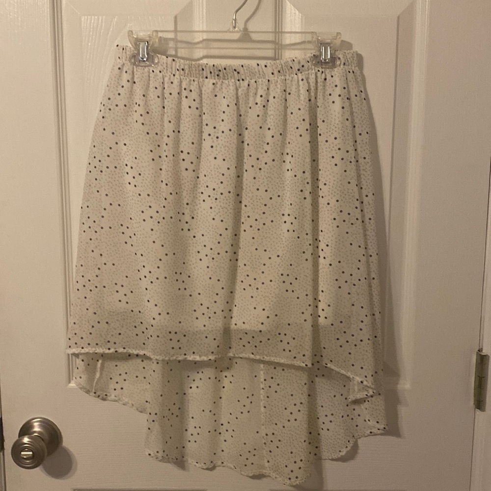 High-low skirt